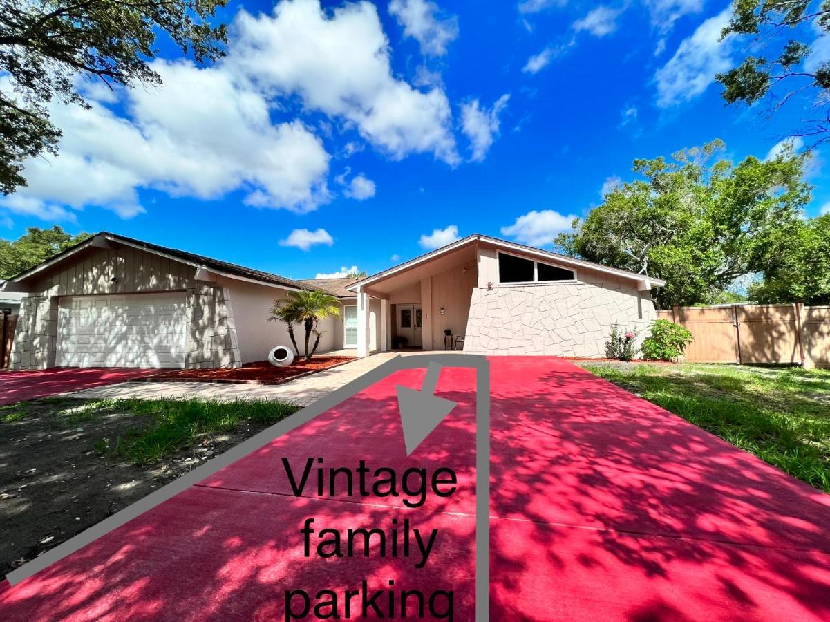 Vintage Family Scape + Heated Pool&Discount Villa Tampa Eksteriør bilde